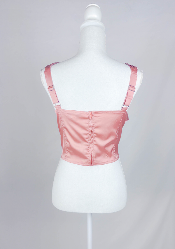 Dreamy Desire Mauve Curve Corset Top