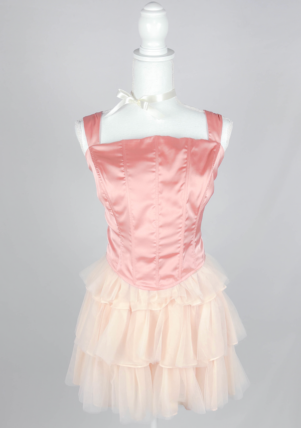 Dreamy Desire Mauve Curve Corset Top