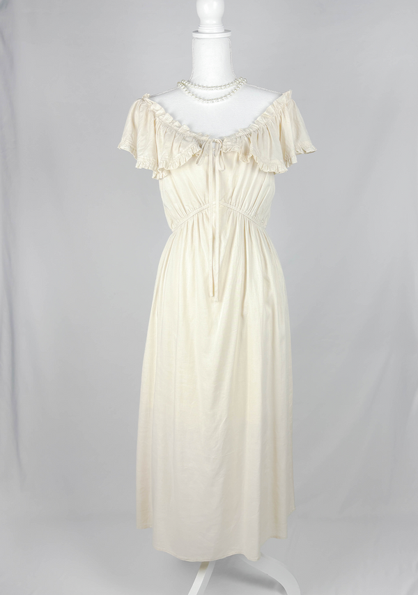 Cottagecore Linen Dress