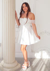 Love Annette Ophelia Dress White with Bows