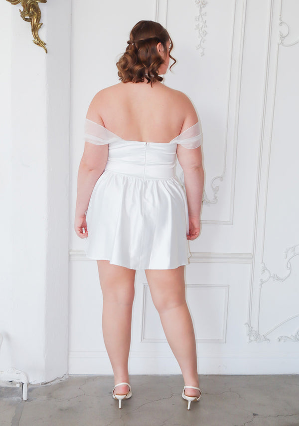 Love Annette Ophelia Dress White with Bows