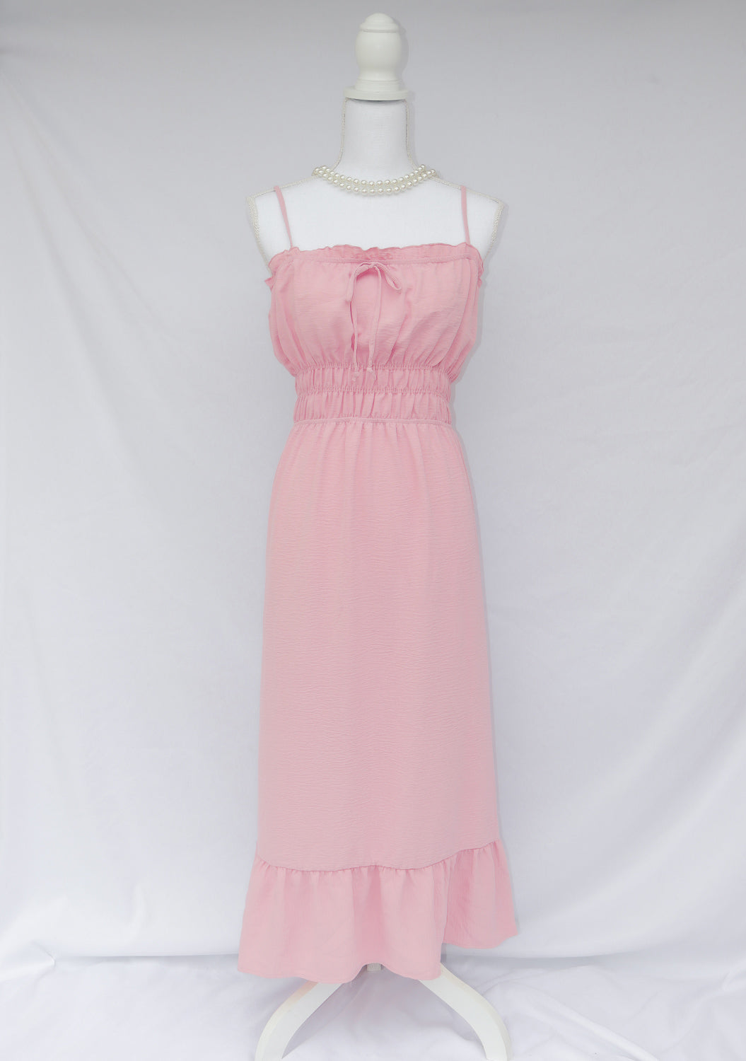 peasent ruffle maxi dress Primrose Mauve Ruffle Maxi Dress – Love, Annette