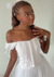 Angelic White Jacquard Corset Top