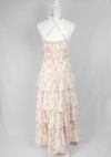 Victoria Floral Print Ruffle Tiered Maxi Dress