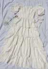 Blossom Lace Maxi Dress + Matching Bow Clip