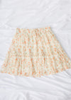 Floral Cottagecore Mini skirt